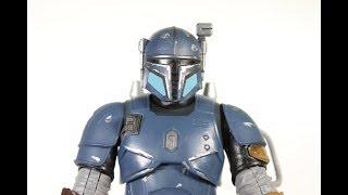 Star Wars HEAVY INFANTRY MANDALORIAN Black Series figure review