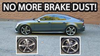 How to Change Audi RS7 Brakes (No More Dust)