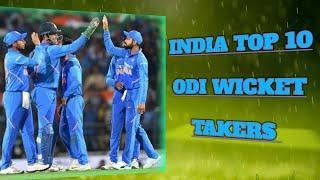 SUDDEN GROUP - All Time Top 10 Wicket Takers in Indian ODI Cricket