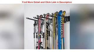 Top 10 Walmann Garage Storage Organization System Ski Wall Rack 5 Pairs of Skis Mount Hanger Home S