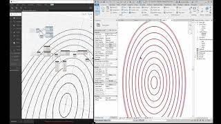 02 Revit Ellipse offset dynamo Generic Model family insert into Project