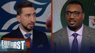 Would be surprising if Seahawks beat Packers, Chiefs beat Texans — Nick | NFL | FIRST THINGS FIRST