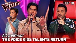 TOP 10 | The Voice Kids talents RETURN as ADULTS in The Voice