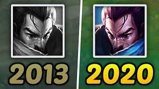 The Evolution Of Yasuo 2013-2020