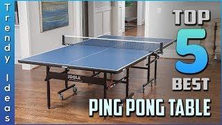 Top 5 Best Ping Pong Table in 2019