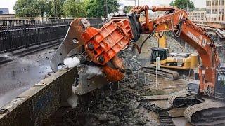 Top 10 Monster Power Machines w Super Train, Excavator Hard Working in the World