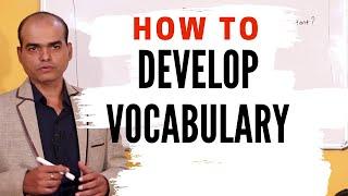 How to develop your Vocabulary | Most Effective methods | by Dr. Sandeep Patil.