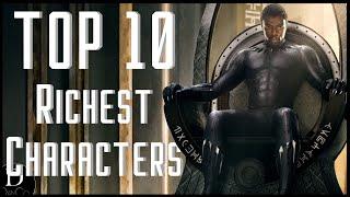 Top 10 Richest Comic Book Characters | TOP 10