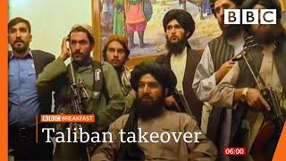 The Taliban seize power in Afghanistan @BBC News live 