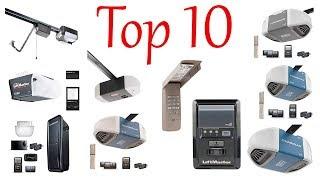 Top 10 Best Selling & Top Rated Garage Door Opener Reviews 2020