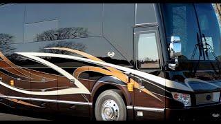 Marathon Show Coach #1319: A Luxury RV Study in Contrasts