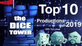 Top 10 Productions of 2019 - with Tom Vasel