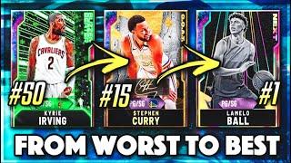 RANKING EVERY GALAXY OPAL POINT GUARD FROM WORST TO BEST IN NBA 2K20 MyTEAM!!