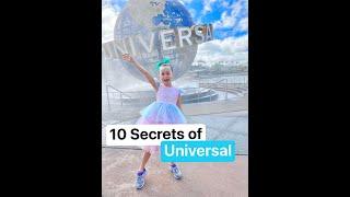 Top 10 Secrets of Universal Orlando! 