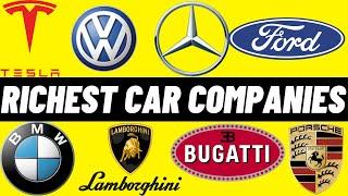 Top 10 CAR companies in the WORLD | PS addicted