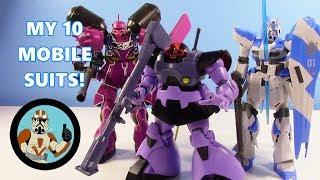 My Top 10 FAVORITE Mobile Suits in Gundam! | Jcc2224