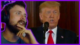 Forsen Reacts To Donald Trump's Statement After Iran strikes US airbases