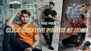 How to Turn Your Wall into Home Studio | Creative Photography at Home | Click Self Portraits at Home