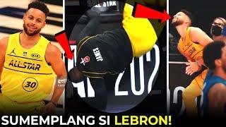 NAGULAT at TUMAMBLING pa si LeBron James sa GINAWA ni Steph Curry at CP3! | #NBAAllStar2021