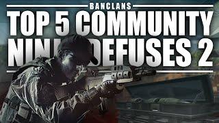 Top 5 Community Ninja Defuses #2