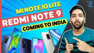 Redmi Note 9 Launched WOW ! - All You Need To Know | Mi Note 10 Lite & More | COMING TO INDIA