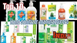 Top 10 hand sanitizer manufacturers in India