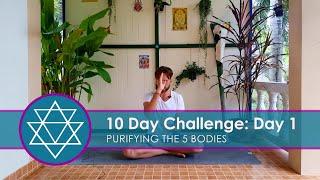 10 Day Challenge | Purifying The 5 Bodies: Day 1 + Intro