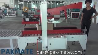 Semi Auto Flaps Folding Case Sealer MC-C50, Carton Sealer Machine