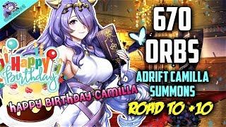 [Fire Emblem Heroes] Camilla's Birthday Summons! All-In for Adrift Camilla! [ROAD TO +10]