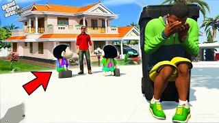 GTA 5 : New Franklin & Shinchan Buy New House And Left Old Franklin In GTA 5 ! (GTA 5 Mods)