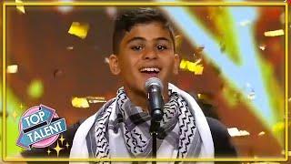 GOLDEN BUZZER | EMOTIONAL Kid Band INSPIRE On Arab's Got Talent | Top Talent