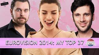 EUROVISION 2014: MY TOP 37 // ROAD TO 2000