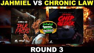 JAHMIEL VS CHRONIC LAW | ROUND 3 | Jahmiel - Chip Glock VS Chronic Law - Talk Facts | Dancehall Mix