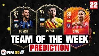 FIFA 20 | TEAM OF THE WEEK 22 PREDICTION 