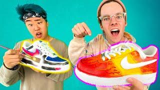 BEST SHOE DESIGN WINS!! (Air Force 1 Giveaway)