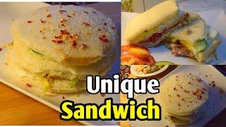 unique chicken sandwiches |Round Chinese Mayo Sandwiche / iftarspecial  by vlogs cooking