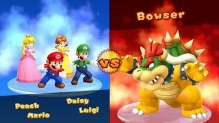 Mario Party 10 Airship Central Party Mode - Mario vs Luigi vs Peach vs Daisy