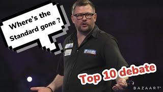 Does James Wade have a point regarding the top 10