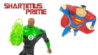 McFarlane DC Multiverse Animated Superman & Green Lantern Justice League Unlimited Figure Review