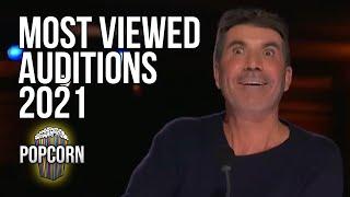 10 MOST VIEWED AMERICAS GOT TALENT AUDITIONS 2021