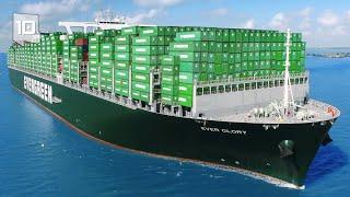 10 Biggest Container Ships in the World 2021