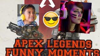 BEST 10 YEAR OLD APEX LEGENDS CONSOLE PLAYER! Apex legends Funny Moments Montage! W/ PrincessZ!!