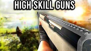 Top 10 Guns That Take SKILL In PUBG! (#1 is surprising)