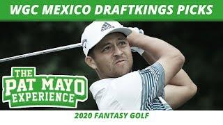 Fantasy Golf Picks - 2020 WGC Mexico DraftKings Picks, Predictions, Sleepers and Preview