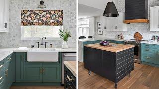 Makeover: Modern Green Country Kitchen