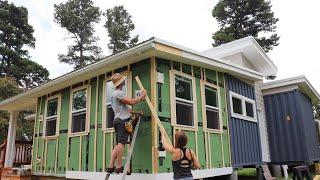 BUILDING OUR HOME TO LAST | Installing The Rain Screen