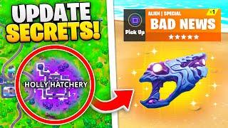 10 SECRETS In Fortnite's NEW UPDATE!