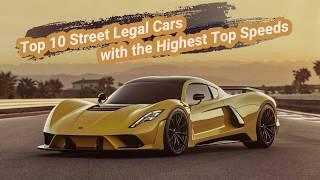 Top 10 Fastest Road Legal Cars in the World 2020