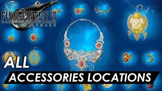 Final Fantasy 7 Remake - All Accessories Locations (Best Accessories) Full Guide 100%