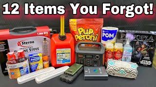 12 Forgotten Items Every Prepper Should Stockpile / Hoard